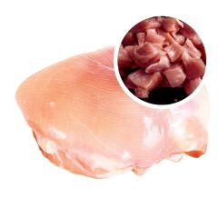 Tanyasi csirkecomb filé bőr nélkül, kockázva