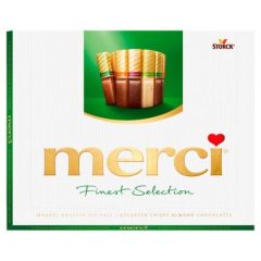   Merci Finest Selection 4 féle mandulás csokoládéval 250 g 