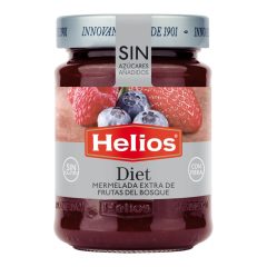 Helios Erdei gyűmölcsös dzsem édesitőszerrel 280 g