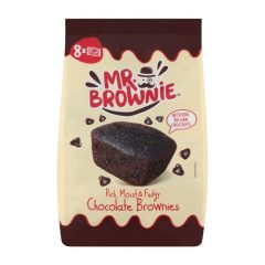 Mr. Brownie csokoládédarabos brownie 8 x 25 g 200 g