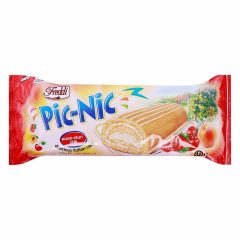   Pic-Nic piskótatekercs vegyes gyümölcs ízű töltelékkel 200g