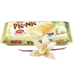 Pic-Nic piskótatekercs vaníliás ízű töltelékkel 200g