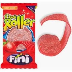 Fini Roller epres gumicukor 20 g 