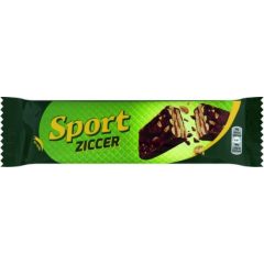   Sport Ziccer ostya rumízű földimogyorós töltelékkel földimogyoróval megszórva és étcsokoládéval 36 g