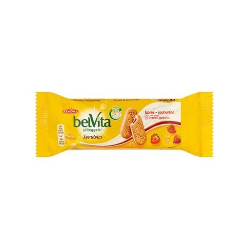 Belvita Jóreggelt Softy Epres töltelékkel keksz 50 g AKCIÓ