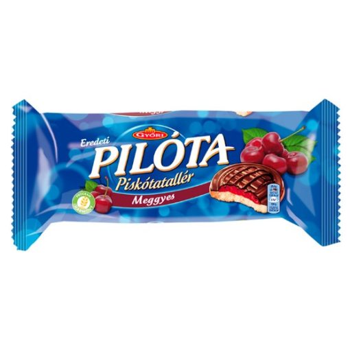 Győri Pilóta meggyes piskótatallér 147 g AKCIÓ