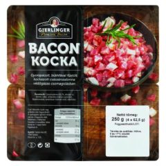 Gierlinger kockázott baconszalonna 250g