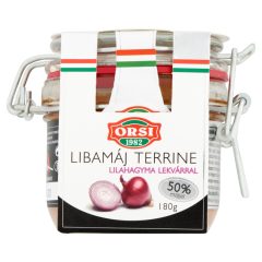 Orsi libamáj terrine lilahagyma lekvárral 180g