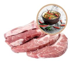 Sertés tarja csont nélkül Chilis pácban