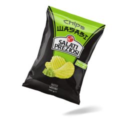 Salati preziosi wasabi chips gluténmentes  100g