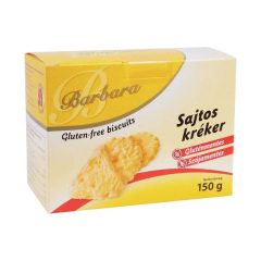 Barbara Gluténmentes Sajtos Kréker 150 g