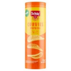 Schär Curvies Paprikás Chips gluténmentes  170 g
