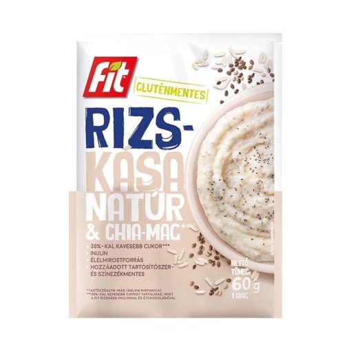 Fit Rizskása chia-maggal és inulinnal gluténmentes 60g