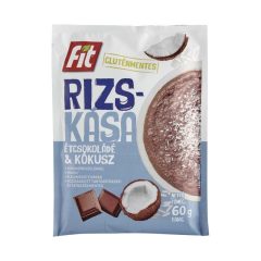   Fit Rizskása étcsokoládéval és kókusszal gluténmentes 60g