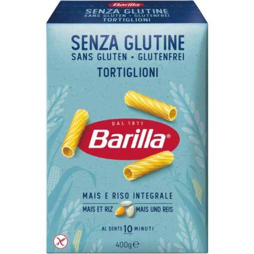 Barilla gluténmentes tortiglioni tészta 400g