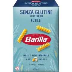 Barilla gluténmentes fusilli tészta 400g