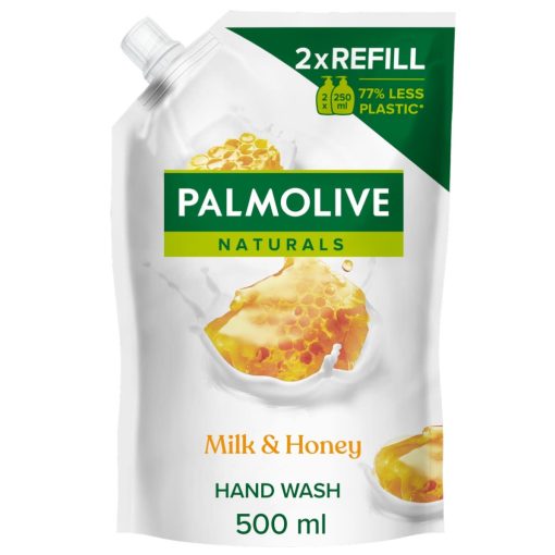 Palmolive Utántöltős Folyékony Szappan Naturals Milk&Honey 500 ml