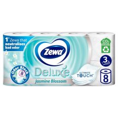   Zewa Deluxe Jasmine Blossom toalettpapír 8 tekercs 3 rétegű