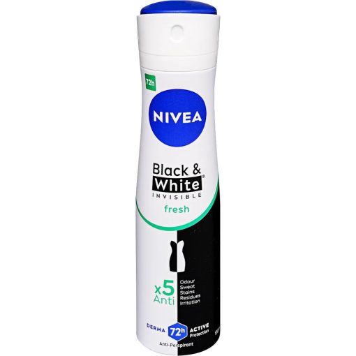 NIVEA Black & White Invisible Fresh deo spray 150 ml
