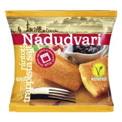 Nádudvari gyorsfagyasztott rántott trappista sajt 450 g