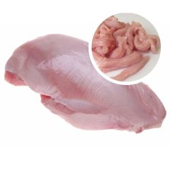 Pulyka felsőcomb filé csíkozva