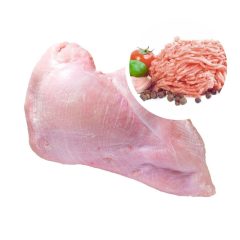 Pulykamell filé darálva