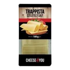 CHeese4you Trappista szeletelt sajt 100 g