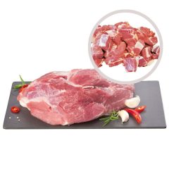 Sertés lapocka kockázott