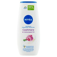 Nivea tusfürdő Cashmere Cottonseed Oil 250 ml
