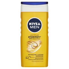 Nivea Men tusfürdő Active Energy 3in1 250 ml
