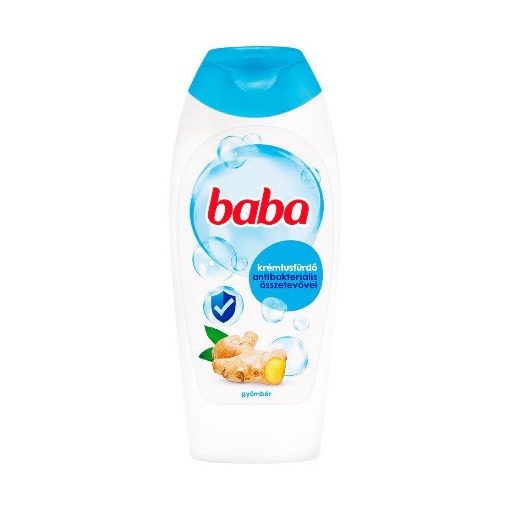 Baba antibakteriális tusfürdő Gyömbér 400ml