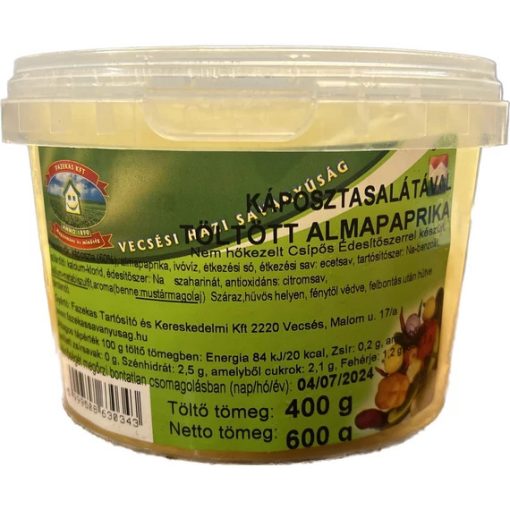 Fazekas Ecetes Almapaprika Töltött 400 g