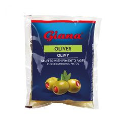 Giana zöld olivabogyó paprikával töltve 195g