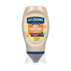Hellmann's Sajt és sült fokhagyma ízû szósz 257 ml