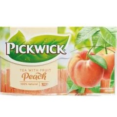 Pickwick Őszibarack Ízű fekete tea 20 filteres 30 g