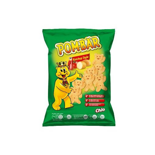 Pom-Bär ketchup ízű burgonyasnack 50 g