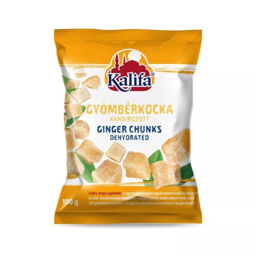 Kalifa cukrozott aszalt gyömbérkocka 100g