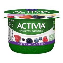 Danone Activia Vegyes Gyümölcsös joghurt 125 g
