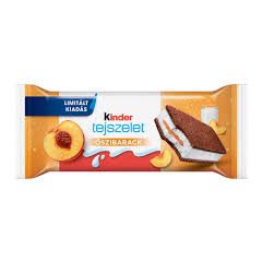 Kinder Tejszelet Őszibarackos 28 g