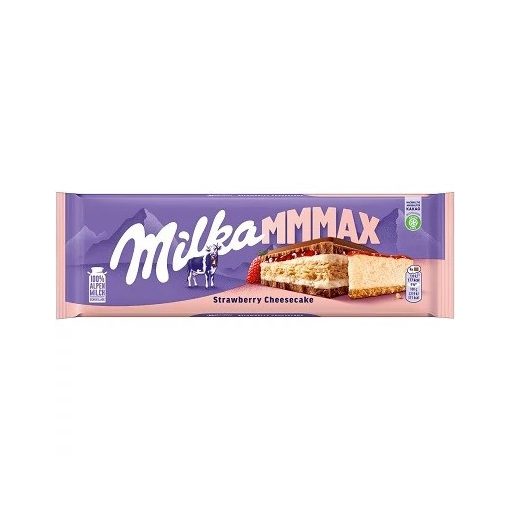Milka Mmmax Strawberry Cheesecake 300g