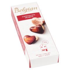   The Belgian Chocolate Hearts belga csokoládé praliné 65 g AKCIÓ