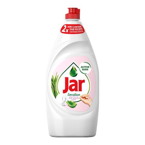 Jar Sensitive Aloe Vera & Pink Jasmine Folyékony Mosogatószer 900 ML