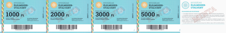 Nyugdíjas élelmiszer-utalvány