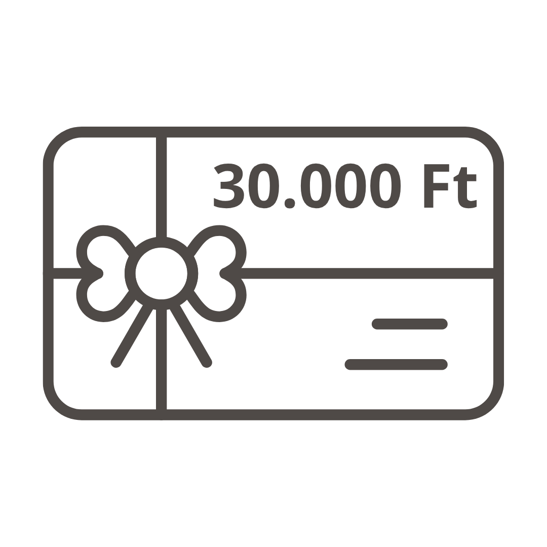 30 000 Ft értékű vásárlási utalvány